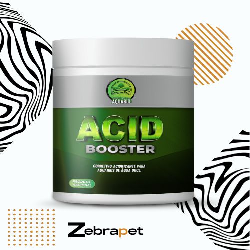 Powerfert Acid Booster - Tamponador ácido para aquários de água doce e marinho, reduz os níveis de pH e KH - 150g