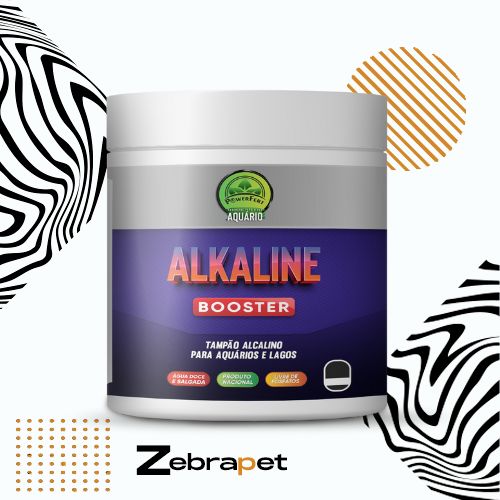 Powerfert Alkaline Booster - Tamponador alcalino para aquários de água doce e marinho, eleva o pH e KH - 600g