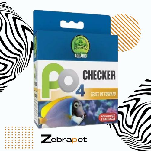 Powerfert PO4 Checker - Teste de fosfato para aquários de agua doce e marinho (100 Testes)