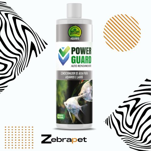 Powerfert Powerguard- Condicionador Power guard de agua removedor de cloro e metais pesados para Aquário de agua doce e marinho - 100ml